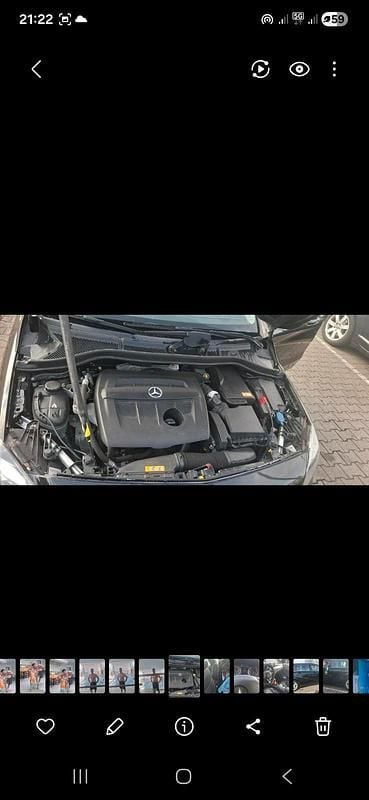 Gebraucht Mercedes B220 170 PS (125 kW) 2014 Schwarz Van / Kleinbus