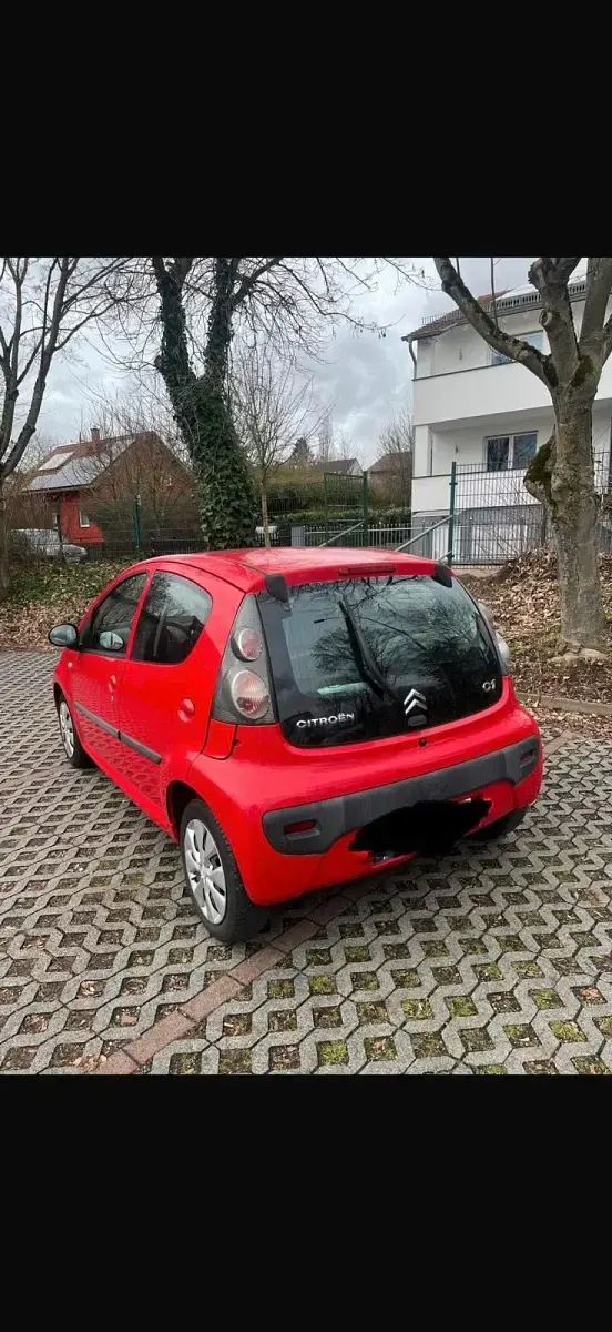Gebraucht Citroën C1 68 PS (50 kW) 2010 Rot Kleinwagen