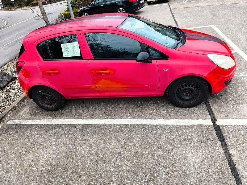 Gebraucht Opel Corsa S 80 PS (58 kW) 2007 Rot Kleinwagen