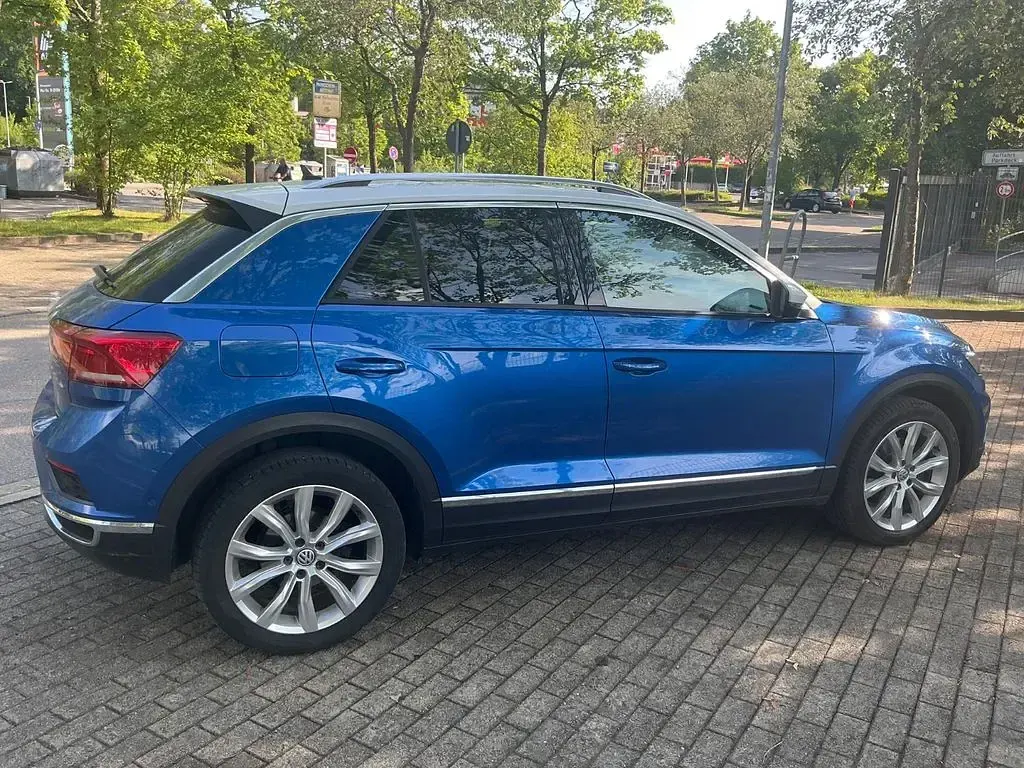 Gebraucht VW T-Roc Style 150 PS (110 kW) 2017 Blau SUV