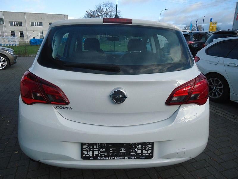 Gebraucht Opel Corsa Selection 69 PS (50 kW) 2015 Weiß Kleinwagen