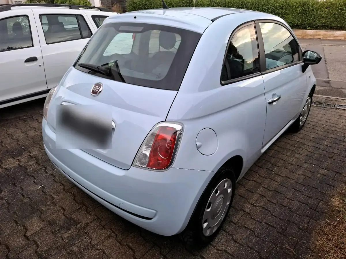 Gebraucht Fiat 500 Pop 70 PS (51 kW) 2008 Blau Kleinwagen