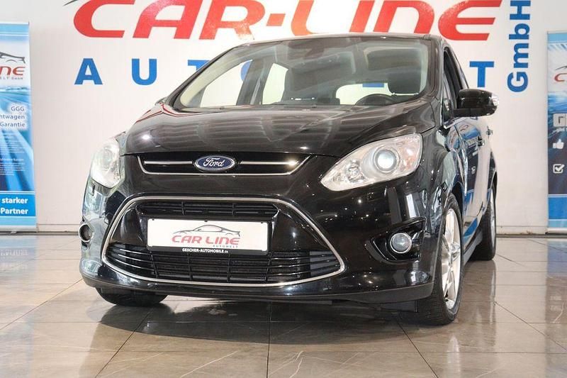 Schwarz Gebraucht 2012 Ford C-MAX Titanium Van / Kleinbus | 6.333 € (Fairer Preis) - Bild 1/4