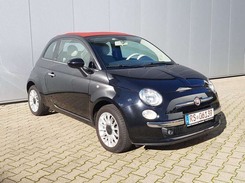 Schwarz Gebraucht 2013 Fiat 500C Cabrio | 7.499 € (Fairer Preis) - Bild 1/4