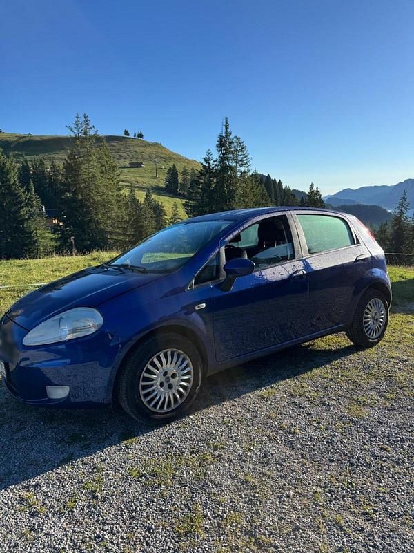 Gebraucht Fiat Punto 2005 Blau Kleinwagen