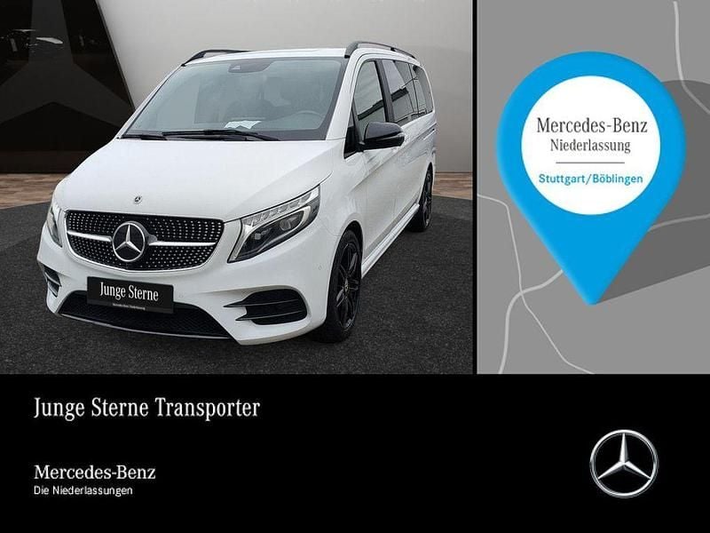 Weiß Gebraucht 2021 Mercedes V250 AMG Van / Kleinbus | 43.980 € (Fairer Preis) - Bild 1/4