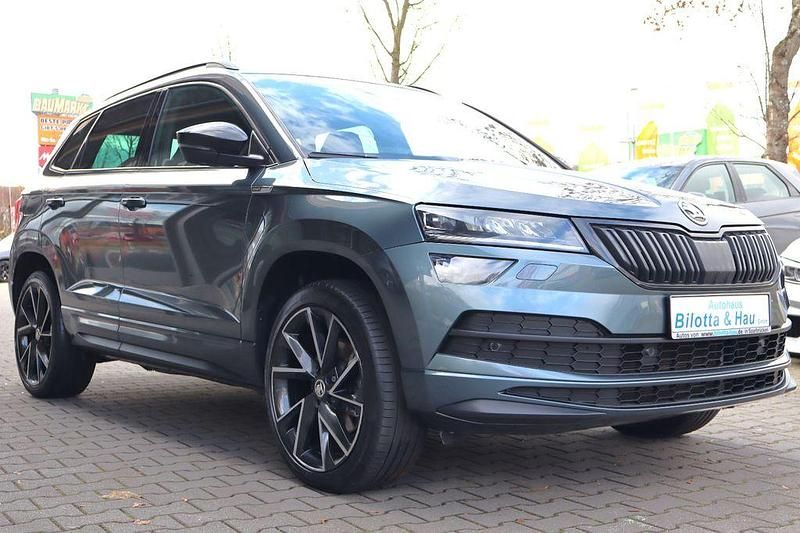 Gebraucht Skoda Karoq SportLine 190 PS (139 kW) 2020 Grau SUV