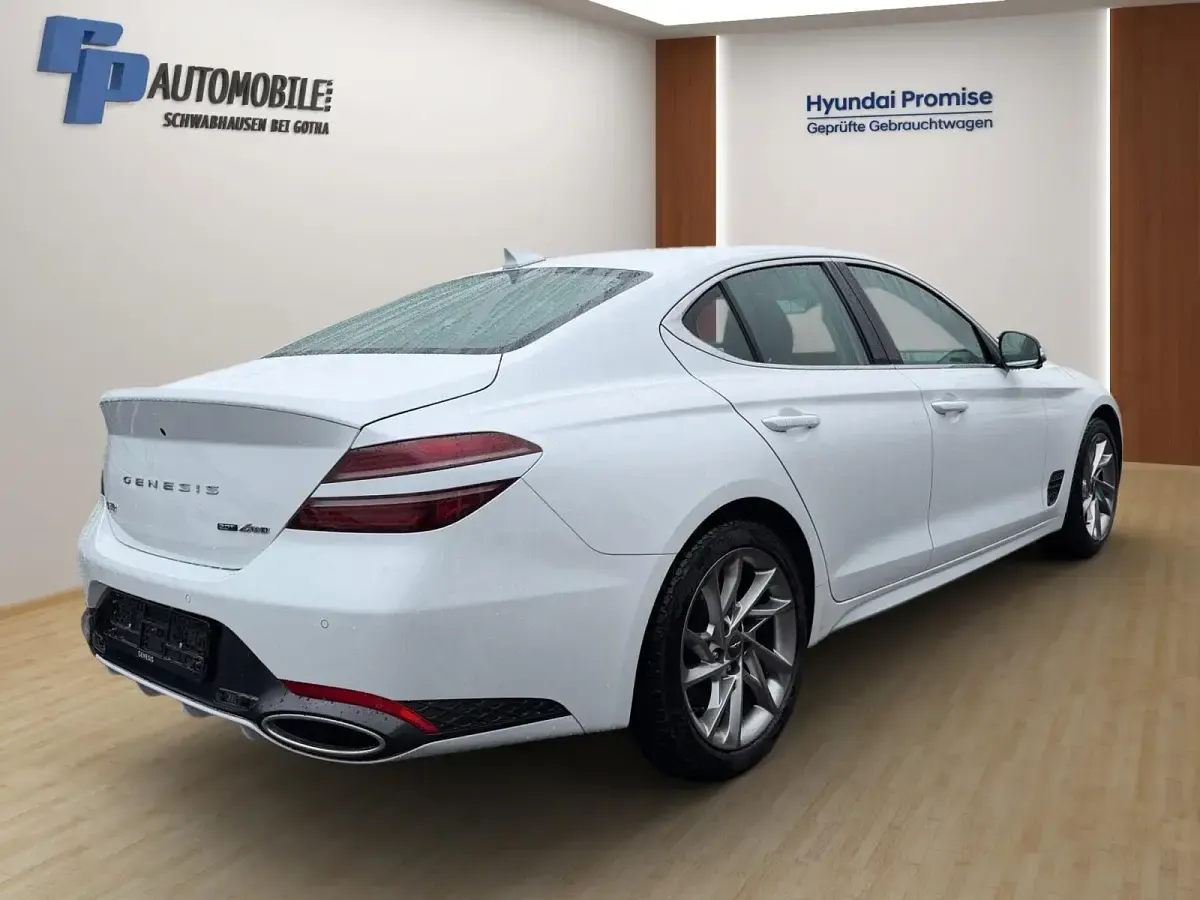 Gebraucht Genesis G70 245 PS (180 kW) 2021 Weiß Limousine