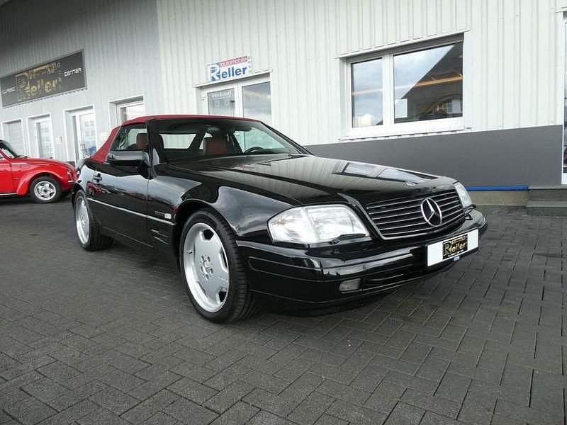 Schwarz Gebraucht 1998 Mercedes SL500 Edition Cabrio | 49.900 € - Bild 1/4