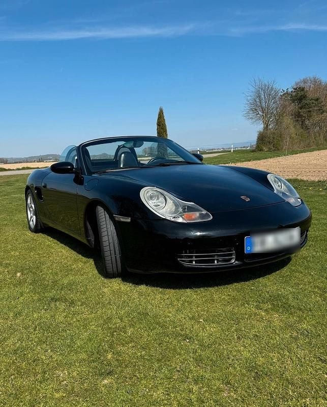 Schwarz Gebraucht 2002 Porsche Boxster S Cabrio | 16.490 € (Superpreis) - Bild 1/2