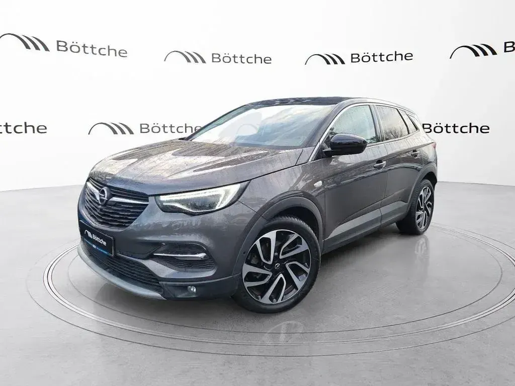 Gebraucht Opel Grandland X Ultimate 131 PS (96 kW) 2018 Mondstein grau/e:vulkan grau SUV