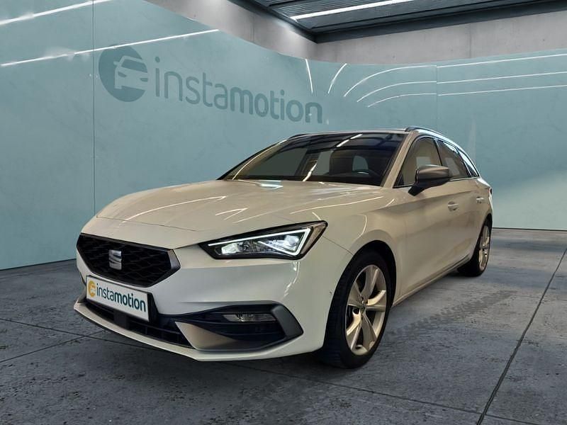Weiß Gebraucht 2024 Seat Leon FR Kombi | 26.499 € (Fairer Preis) - Bild 1/4