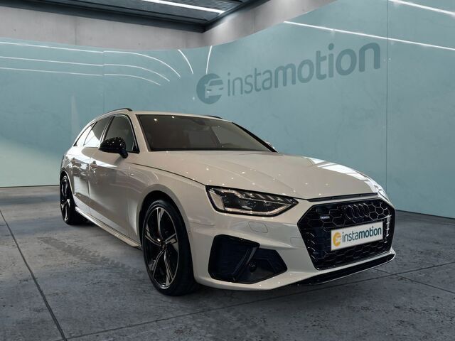 Weiß Gebraucht 2024 Audi A4 S-Line Kombi | 66.190 € - Bild 1/2