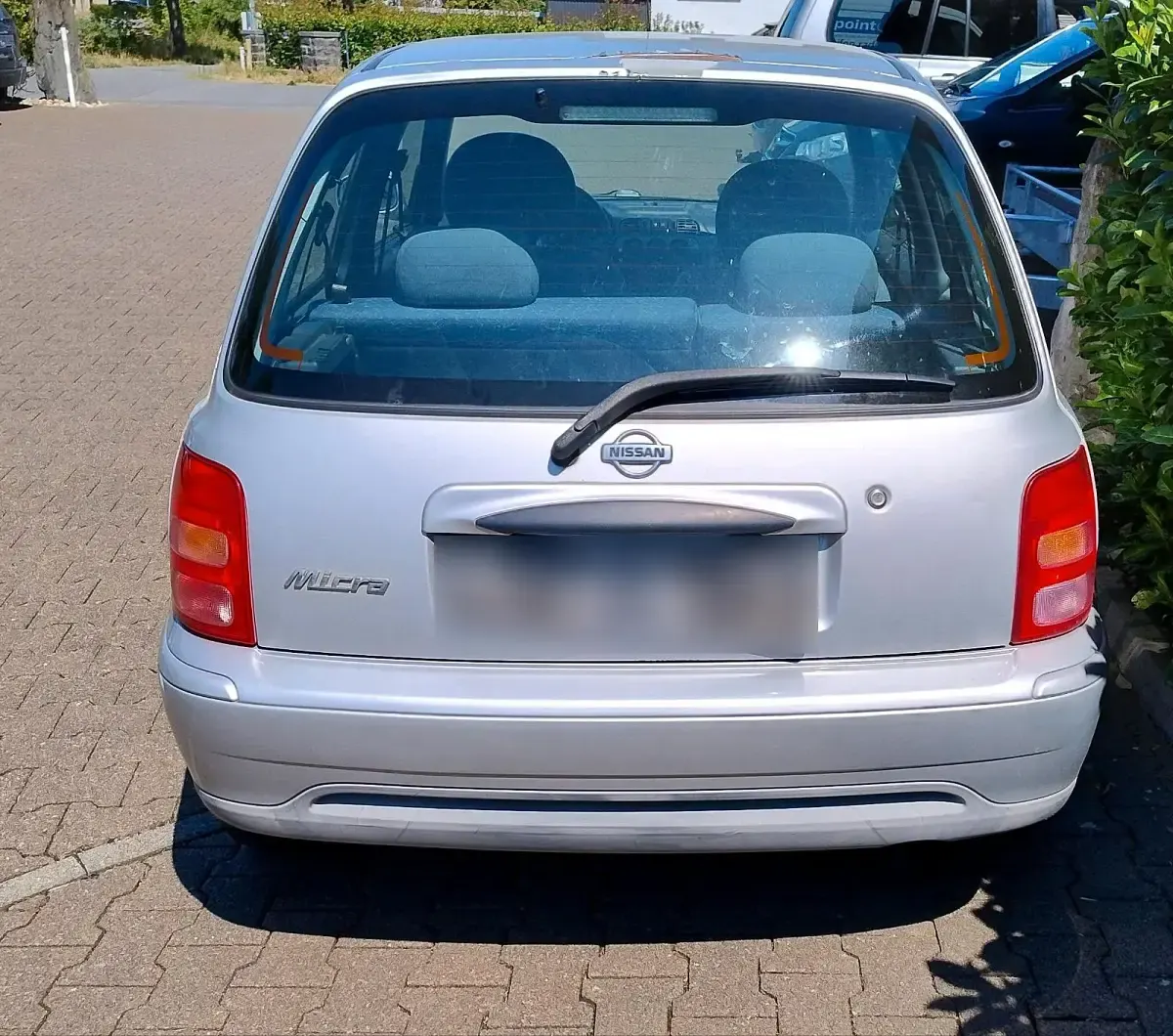 Gebraucht Nissan Micra 60 PS (44 kW) 2002 Silber Kleinwagen