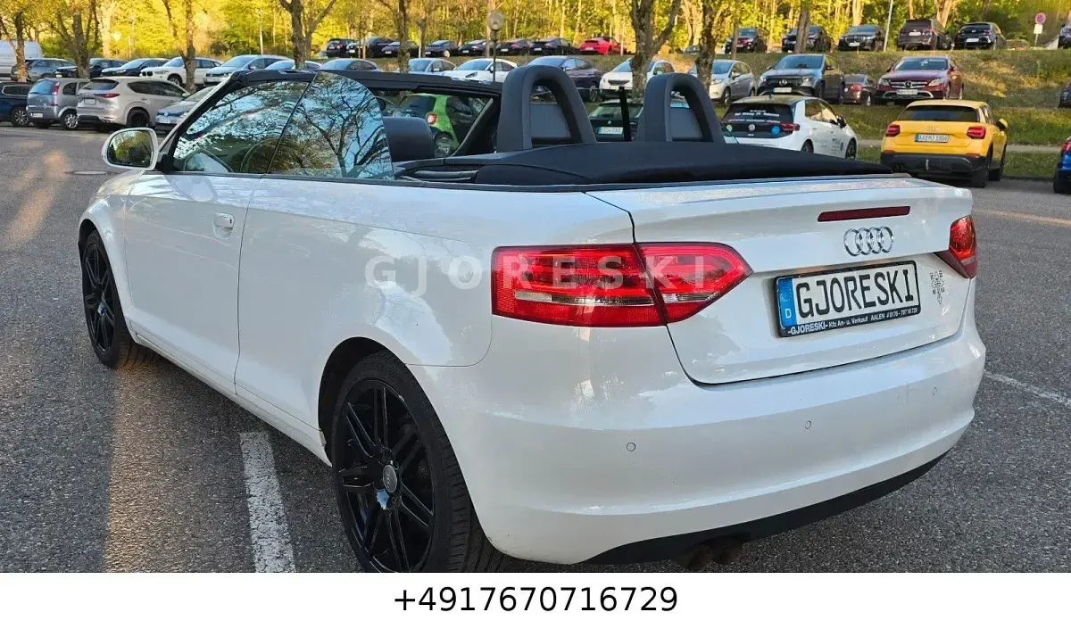 Gebraucht Audi A3 Cabriolet Ambition 140 PS (102 kW) 2009 Weiß Cabrio
