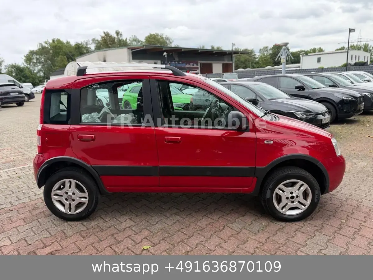 Gebraucht Fiat Panda 4x4 Climbing 69 PS (50 kW) 2010 Rot Kleinwagen