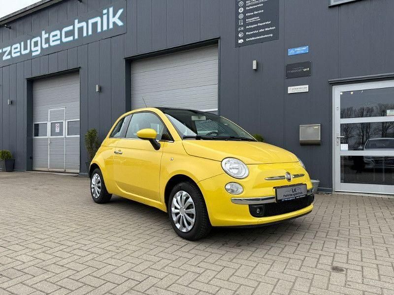 Gebraucht Fiat 500 Lounge 101 PS (74 kW) 2011 Gelb Kleinwagen