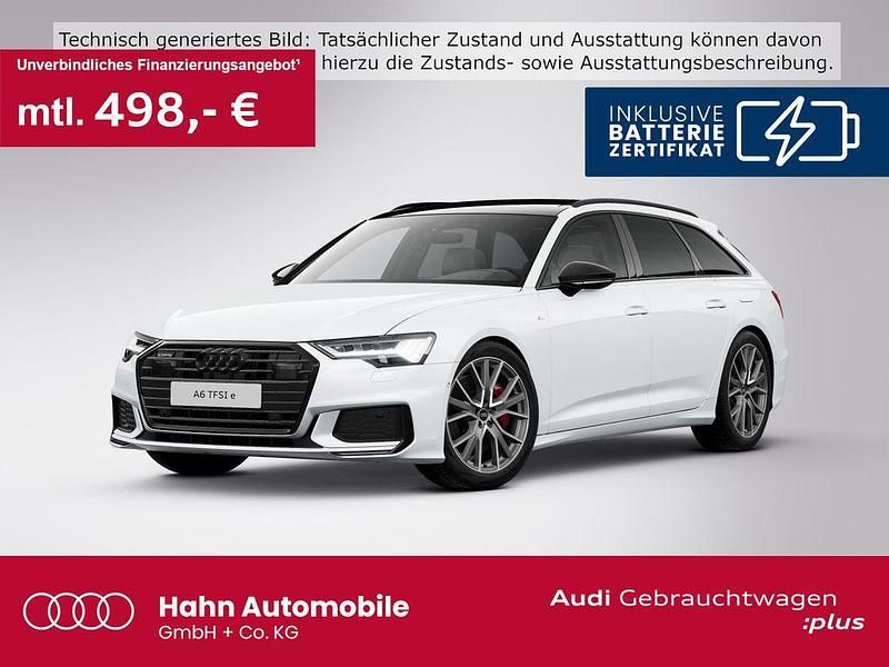 Gletscherweiß metallic Gebraucht 2022 Audi A6 S-Line Kombi | 36.930 € (Fairer Preis) - Bild 1/3