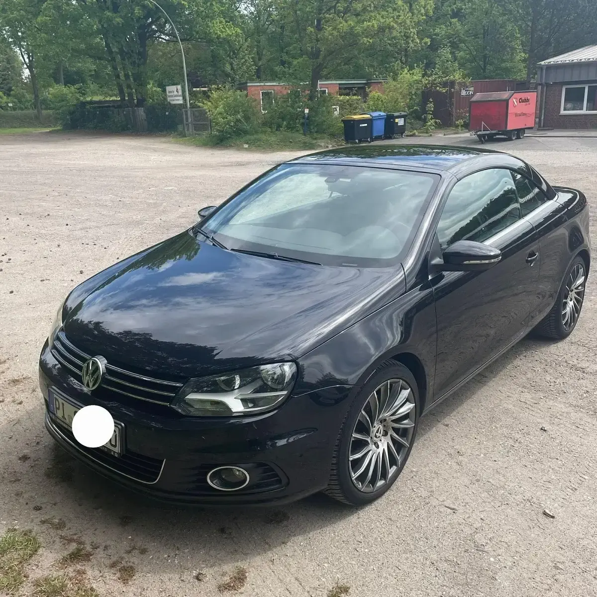Gebraucht VW Eos 148 PS (108 kW) 2013 Schwarz Cabrio