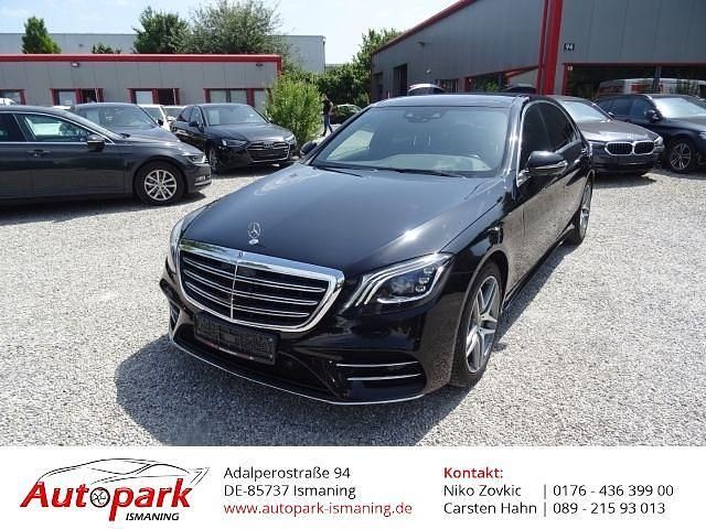 Obsidianschwarz metalliclack Gebraucht 2019 Mercedes S350 AMG Limousine | 54.990 € (Guter Preis) - Bild 1/4