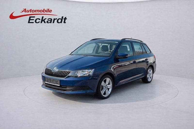 Gebraucht Skoda Fabia 75 PS (55 kW) 2017 Blau Kombi
