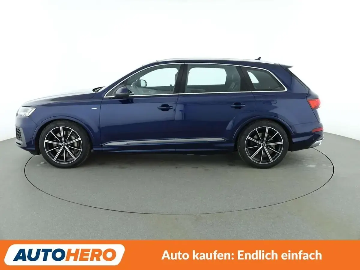 Gebraucht Audi Q7 S-Line 340 PS (250 kW) 2023 Navarrablau SUV