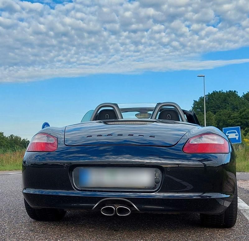 Second-hand Porsche Boxster 245 CP (180 kW) 2007 Negru Cabrio
