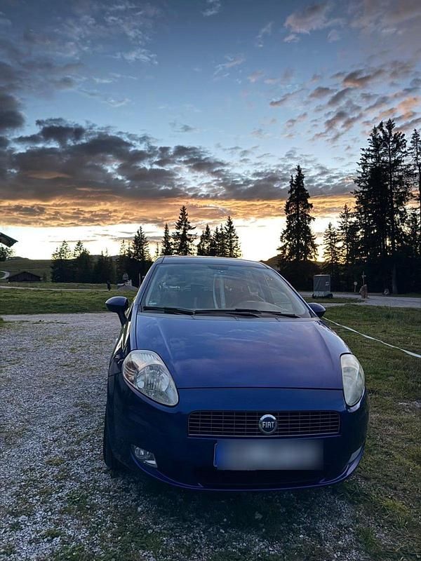 Gebraucht Fiat Punto 2005 Blau Kleinwagen