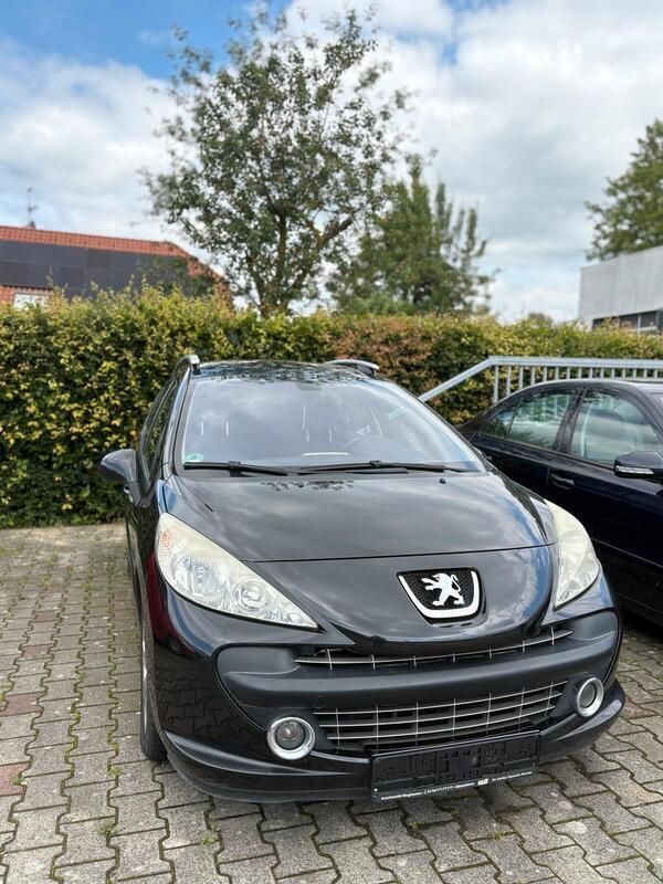 Schwarz Gebraucht 2008 Peugeot 207 Kombi | 1.599 € - Bild 1/4