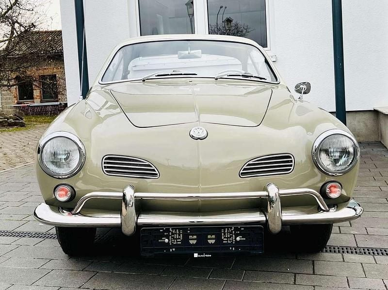 Gebraucht VW Karmann Ghia Karmann 34 PS (25 kW) 1965 Seesand perlweiß Coupé