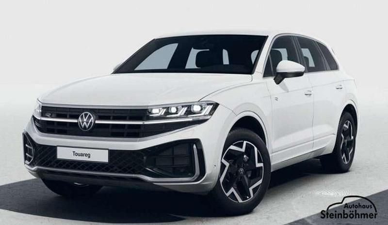 Pure white Neu 2025 VW Touareg R-line SUV | 70.650 € (Fairer Preis) - Bild 1/3