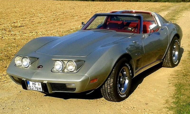 Silber Gebraucht 1976 Corvette C3 Coupé | 22.900 € - Bild 1/4