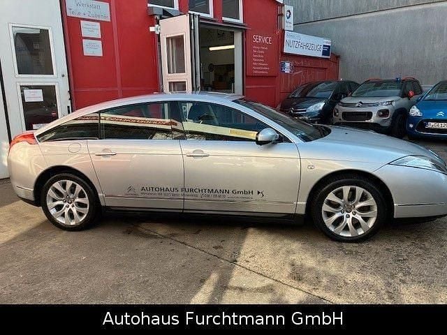 Aluminiumgrau/metall Gebraucht 2012 Citroën C6 Exclusive Limousine | 18.990 € - Bild 1/4
