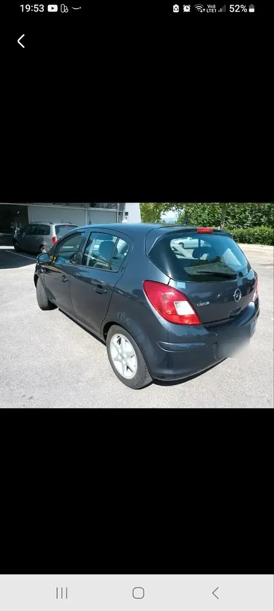 Gebraucht Opel Corsa 80 PS (58 kW) 2009 Blau Kleinwagen