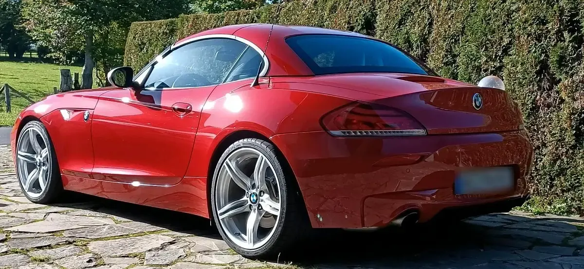 Brugt BMW Z4 340 HK (250 kW) 2010 Rød Cabriolet