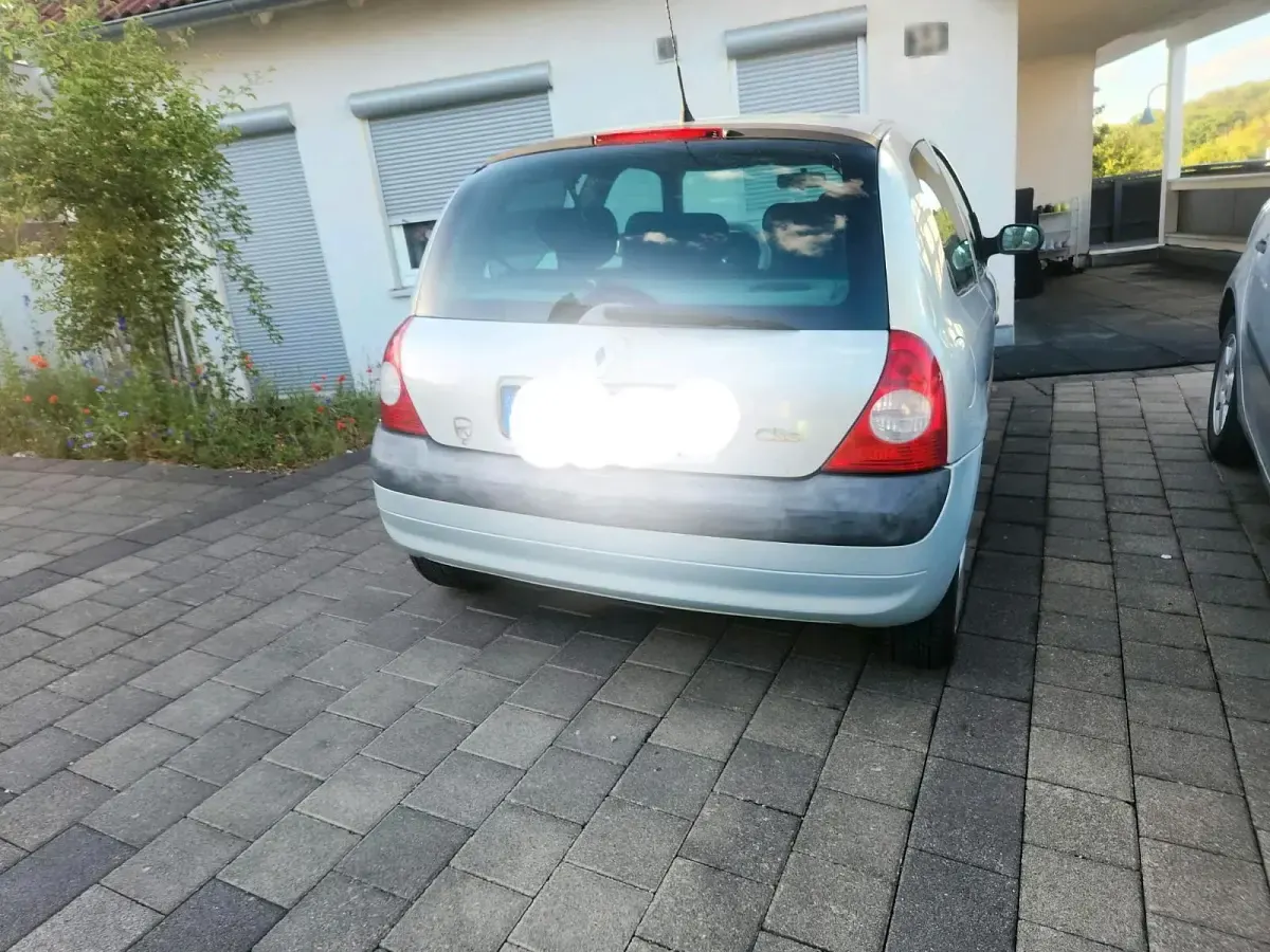 Gebraucht Renault Clio 55 PS (40 kW) 2003 Grau Kleinwagen