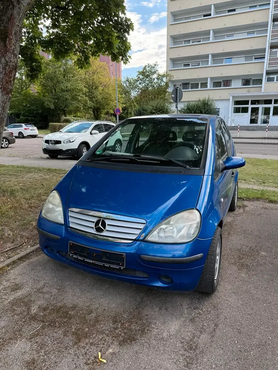 Gebraucht Mercedes A160 102 PS (75 kW) 2000 Blau Kleinwagen