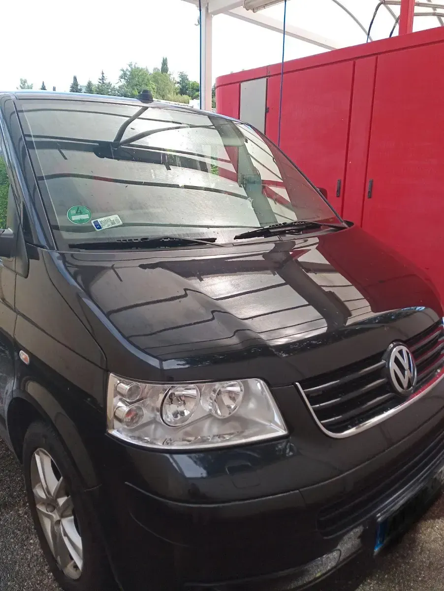 Gebraucht VW Multivan 174 PS (127 kW) 2008 Schwarz Van / Kleinbus