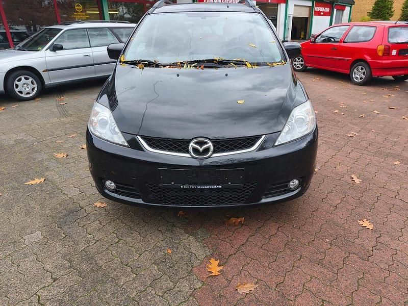 Schwarz Gebraucht 2007 Mazda 5 Exclusive Van / Kleinbus | 3.990 € (Teuer) - Bild 1/4