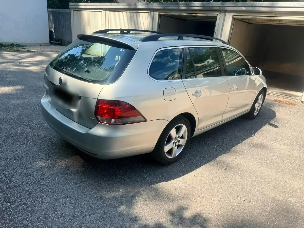 Gebraucht VW Golf VI 2010 Silber Kombi