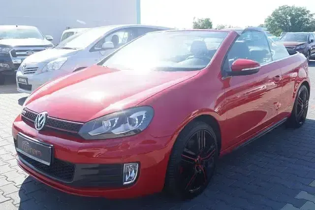 Gebraucht VW Golf Cabriolet GTI 211 PS (155 kW) 2014 Rot Cabrio