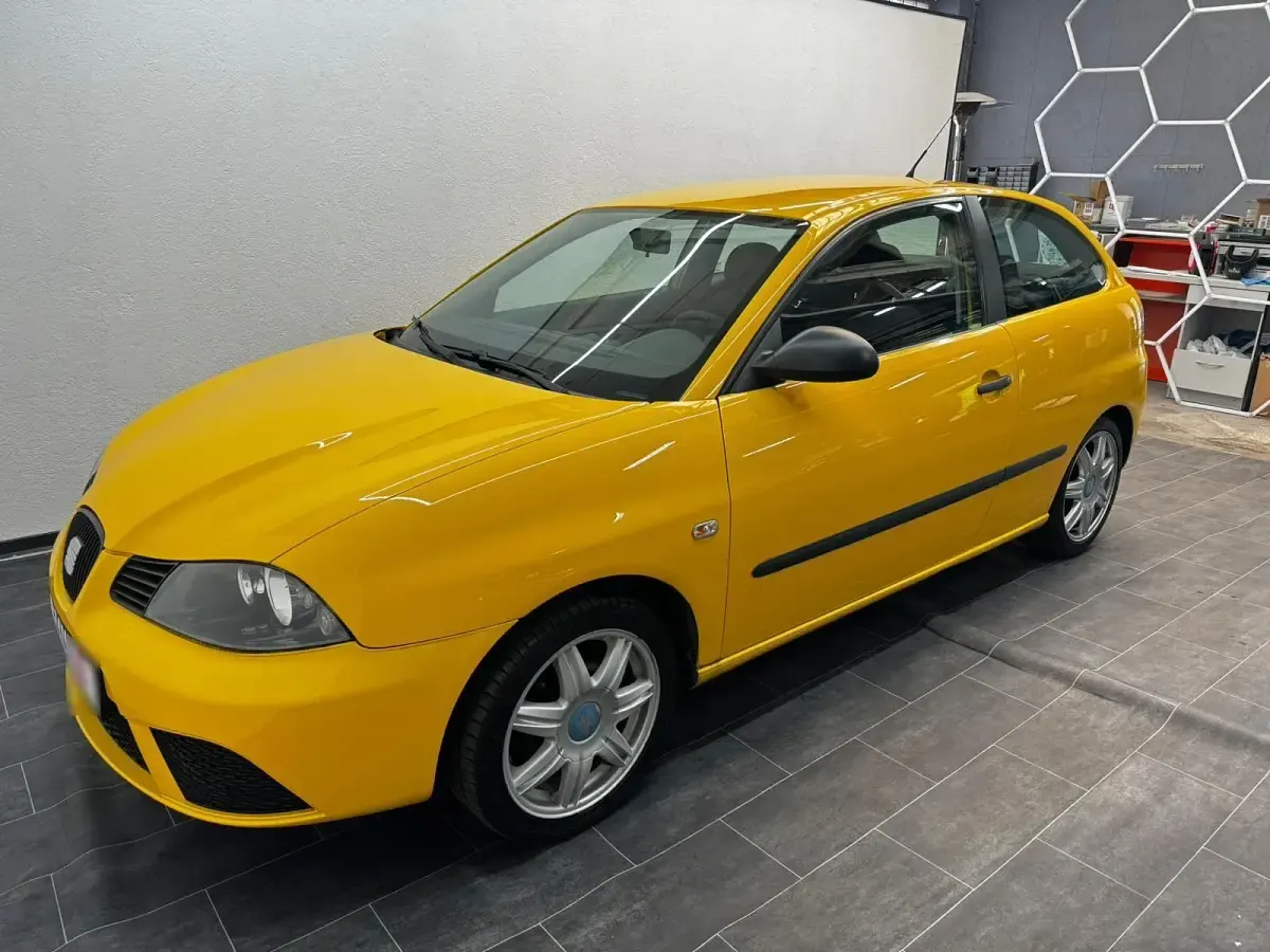 Gebraucht Seat Ibiza 64 PS (47 kW) 2008 Gelb Kleinwagen