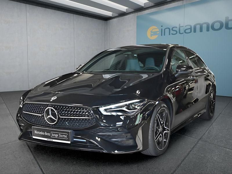 Schwarz Gebraucht 2024 Mercedes CLA250 Limousine | 40.449 € (Fairer Preis) - Bild 1/4