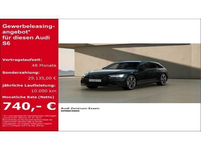 Schwarz Neu 2025 Audi S6 Design Kombi | 91.850 € (Fairer Preis) - Bild 1/4