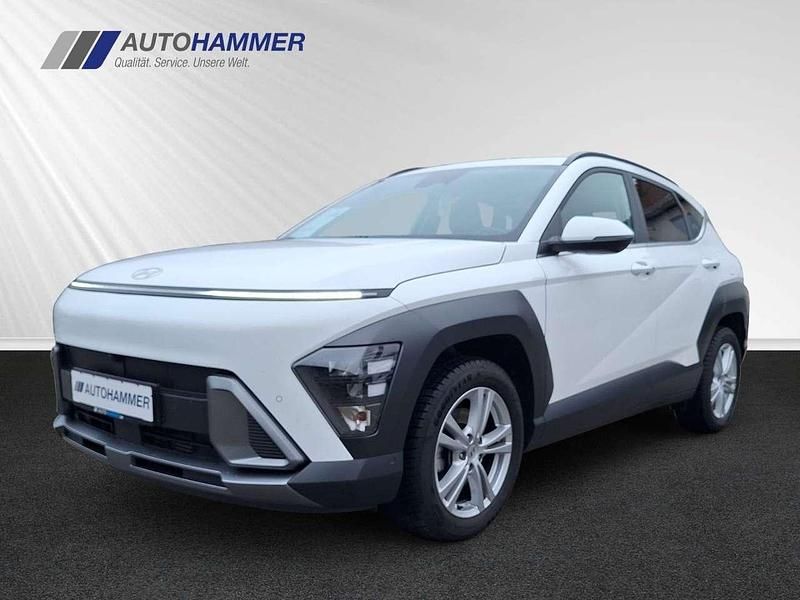 Weiß Gebraucht 2024 Hyundai Kona Trend SUV | 24.240 € (Fairer Preis) - Bild 1/4