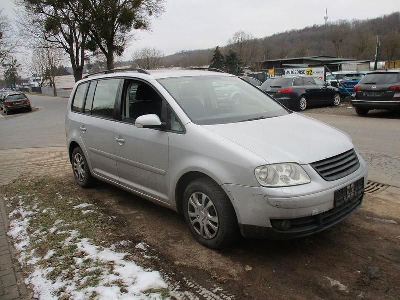 Gebraucht VW Touran 116 PS (85 kW) 2004 Silber Van / Kleinbus
