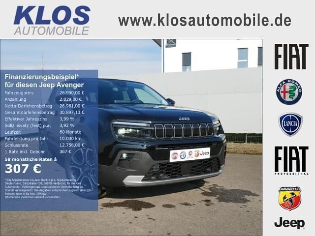 Neu Jeep Avenger Summit 110 PS (80 kW) 2025 Volcano black (schwarz) SUV