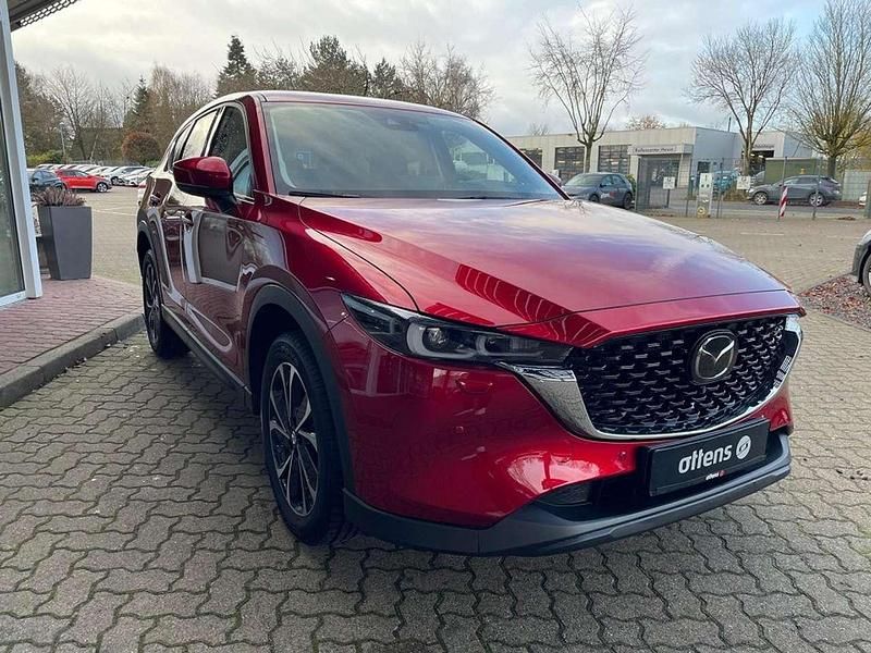 Gebraucht Mazda CX-5 Exclusive-Line 194 PS (142 kW) 2023 Soul red crystal SUV