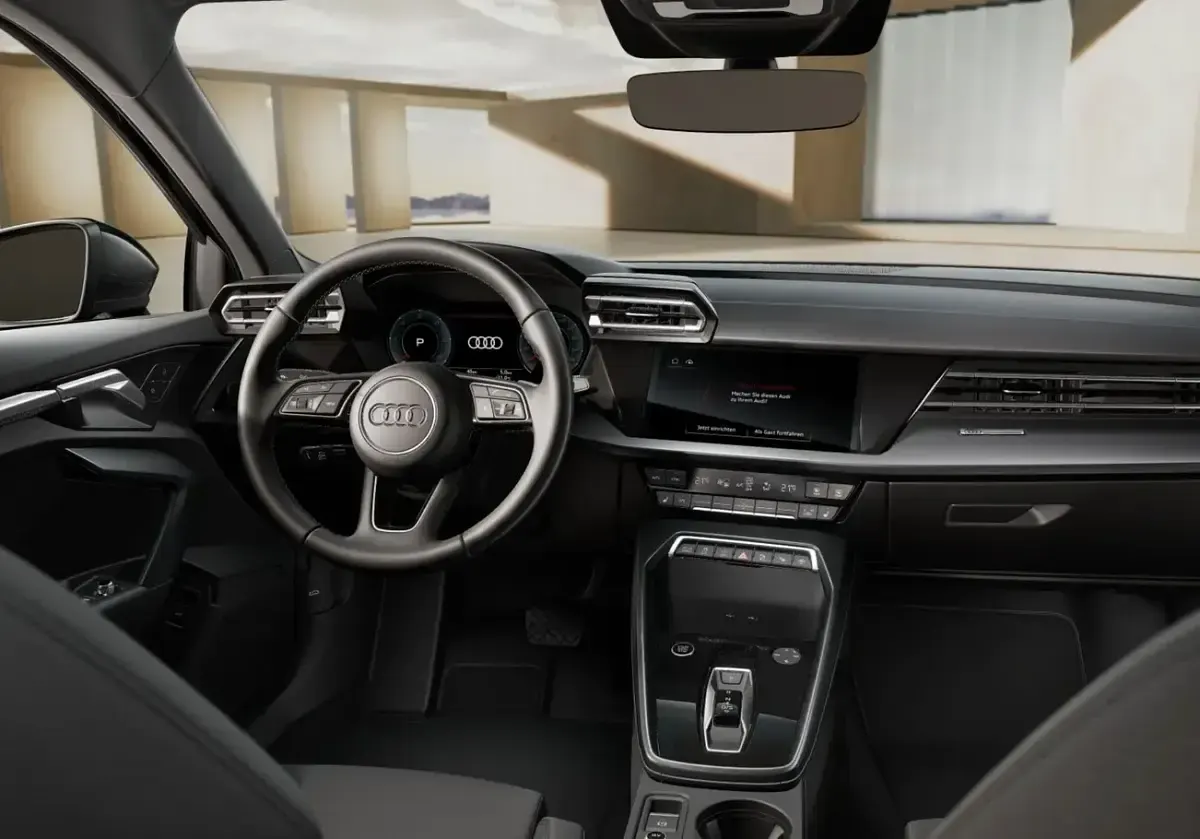 Nowe Audi A3 S-Line 204 KM (150 kW) 2026 Czarny Sedan/Limuzyna