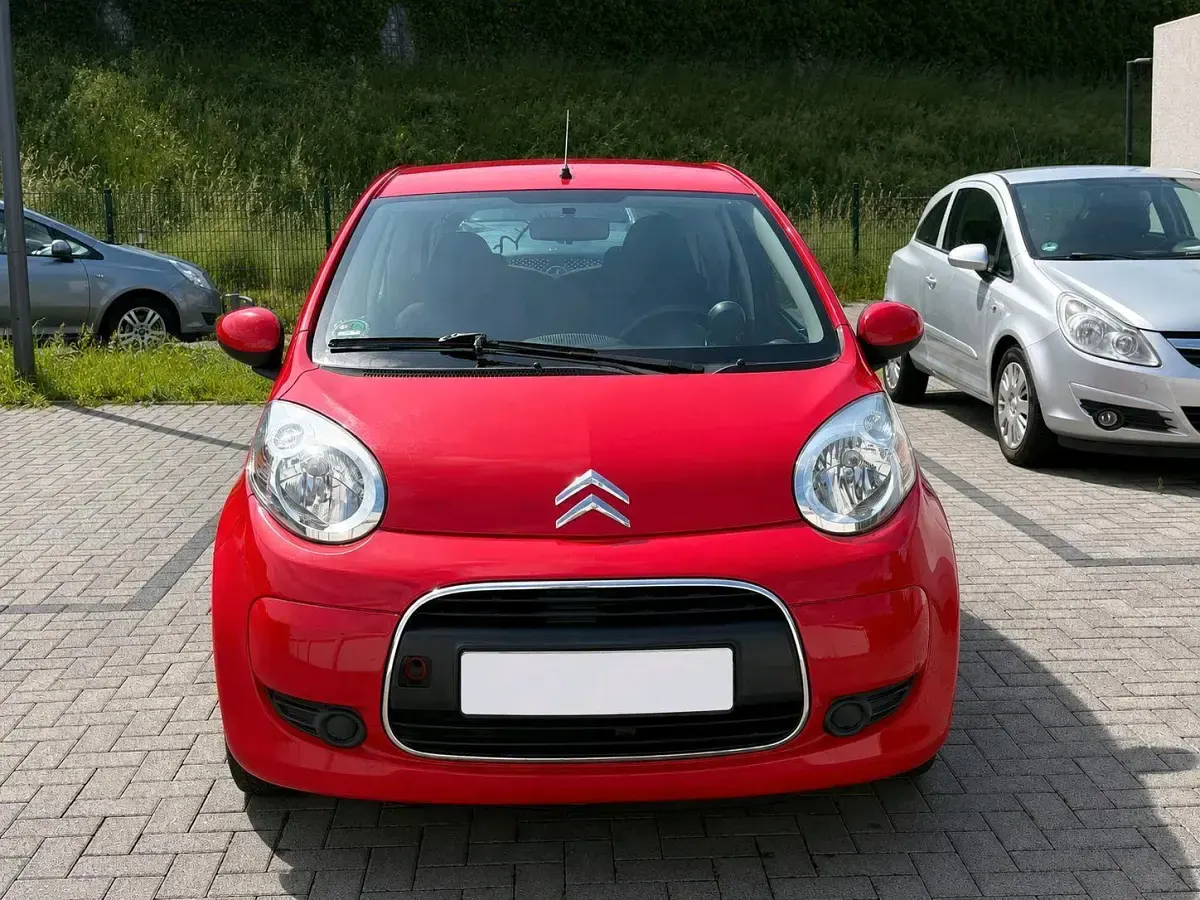Gebraucht Citroën C1 68 PS (50 kW) 2009 Rot Kleinwagen